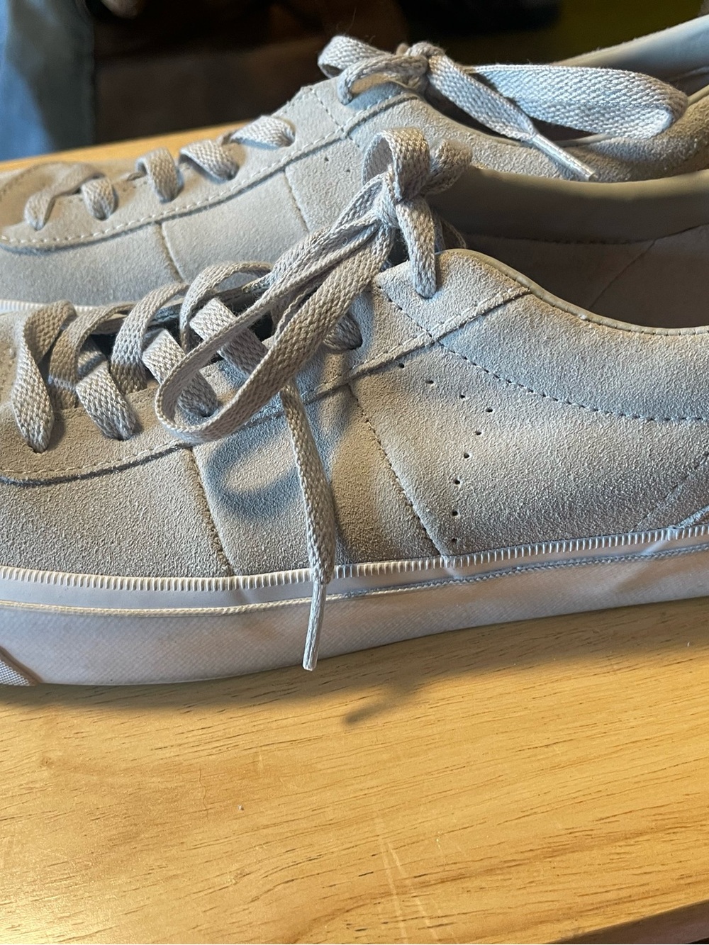 Converse One Star CC Pro Low Top Pale Gray Leather Sneakers 159515C men’s 10.5